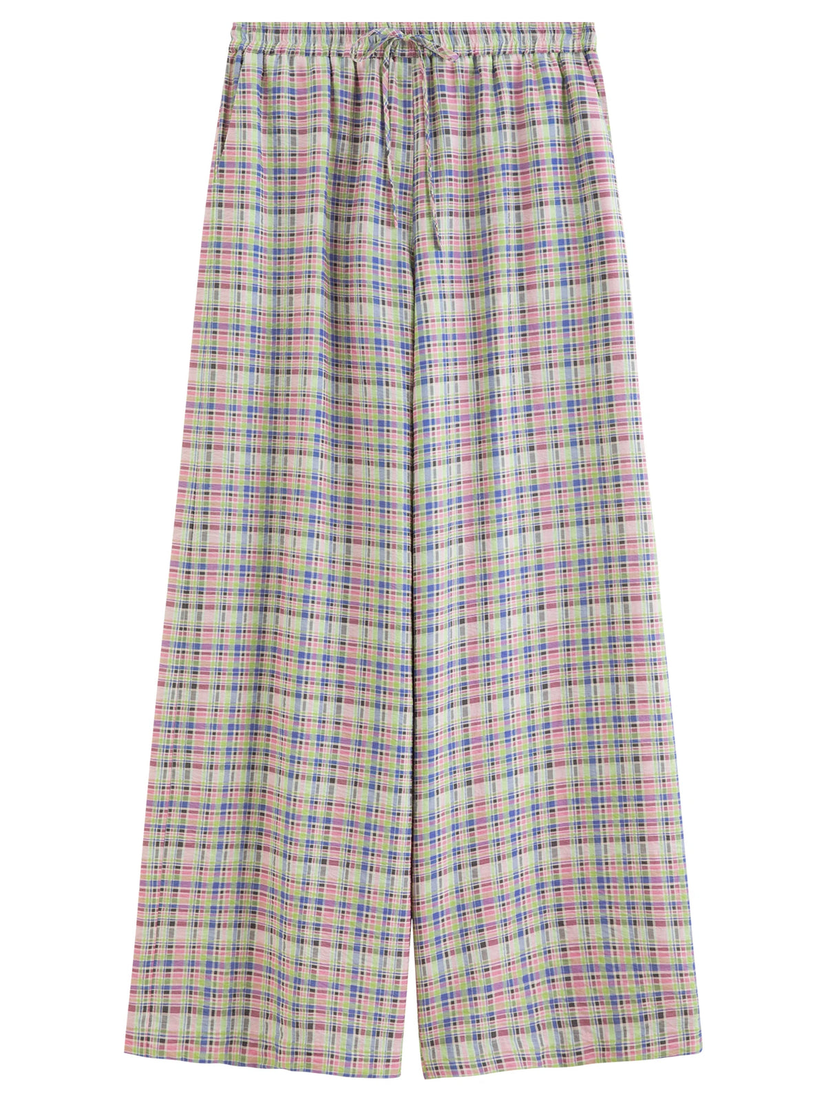 Women's Draped Wide Leg Pants High Waist Summer Casual Trousers